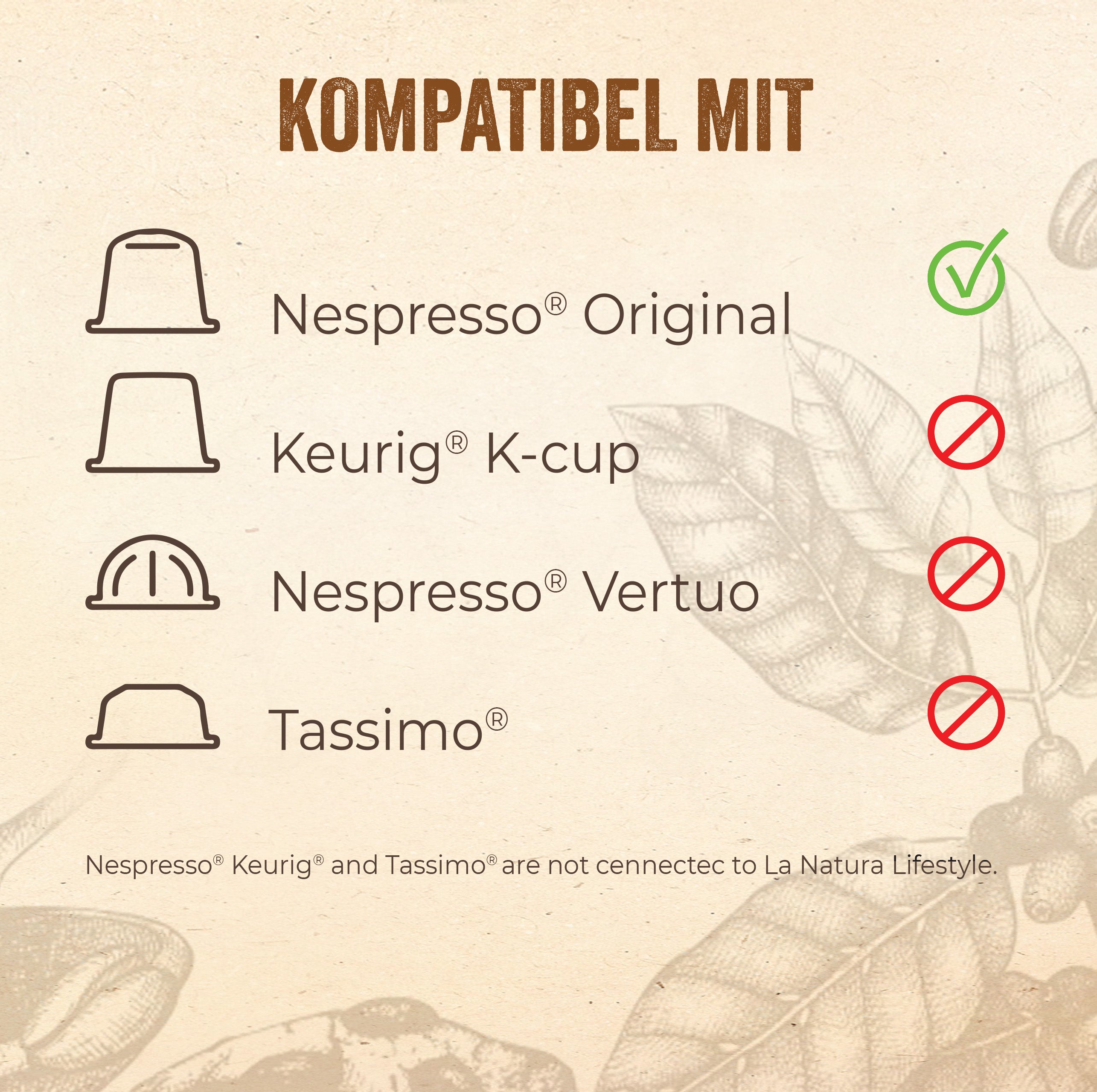 CREMA PREMIUM BOX 100 Kaffeekapseln