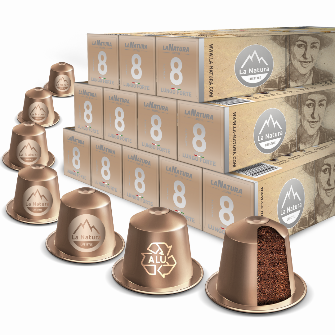 LUNGO FORTE Premium 120 Kaffeekapseln