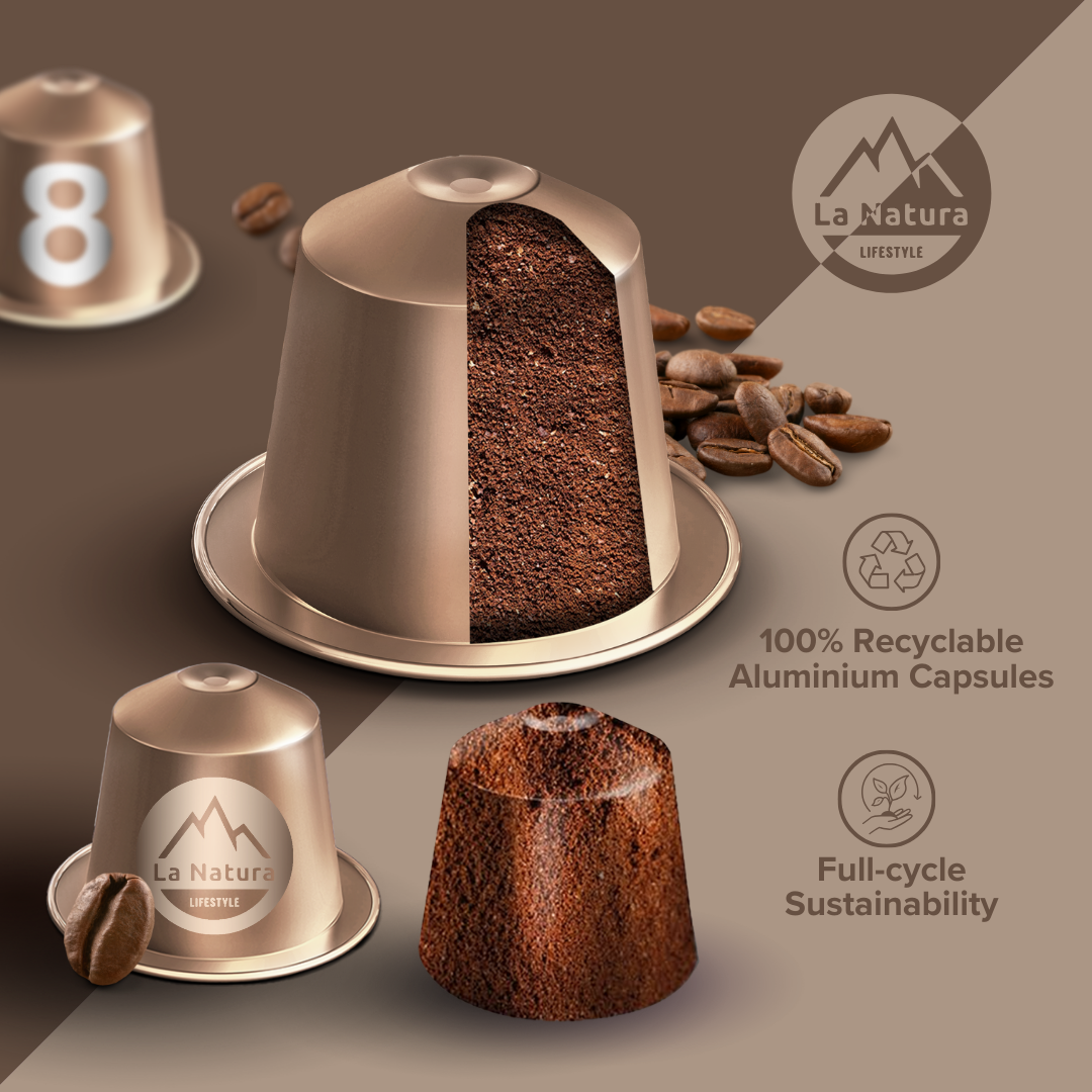 LUNGO FORTE Premium 120 Kaffeekapseln