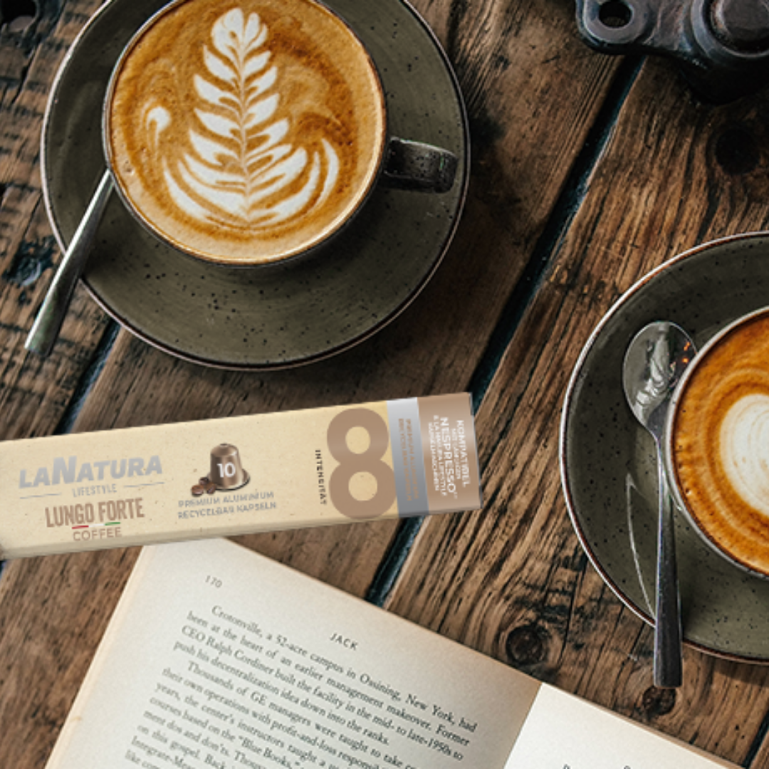 LUNGO FORTE Premium 120 Kaffeekapseln