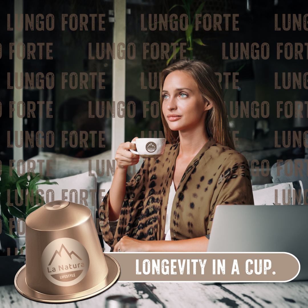 LUNGO FORTE Premium 120 Kaffeekapseln