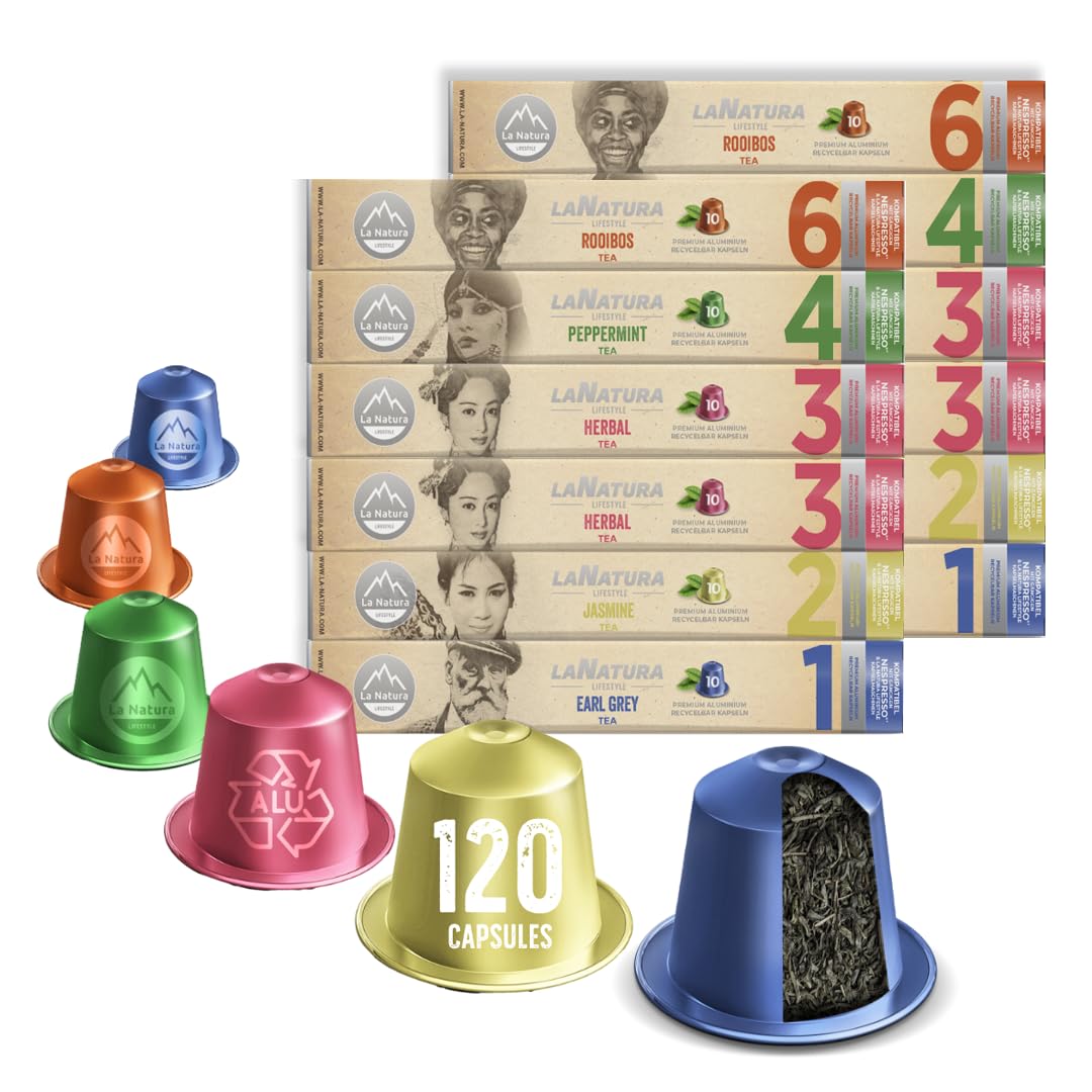 Tee Genießer Set 120 Teekapseln Premium