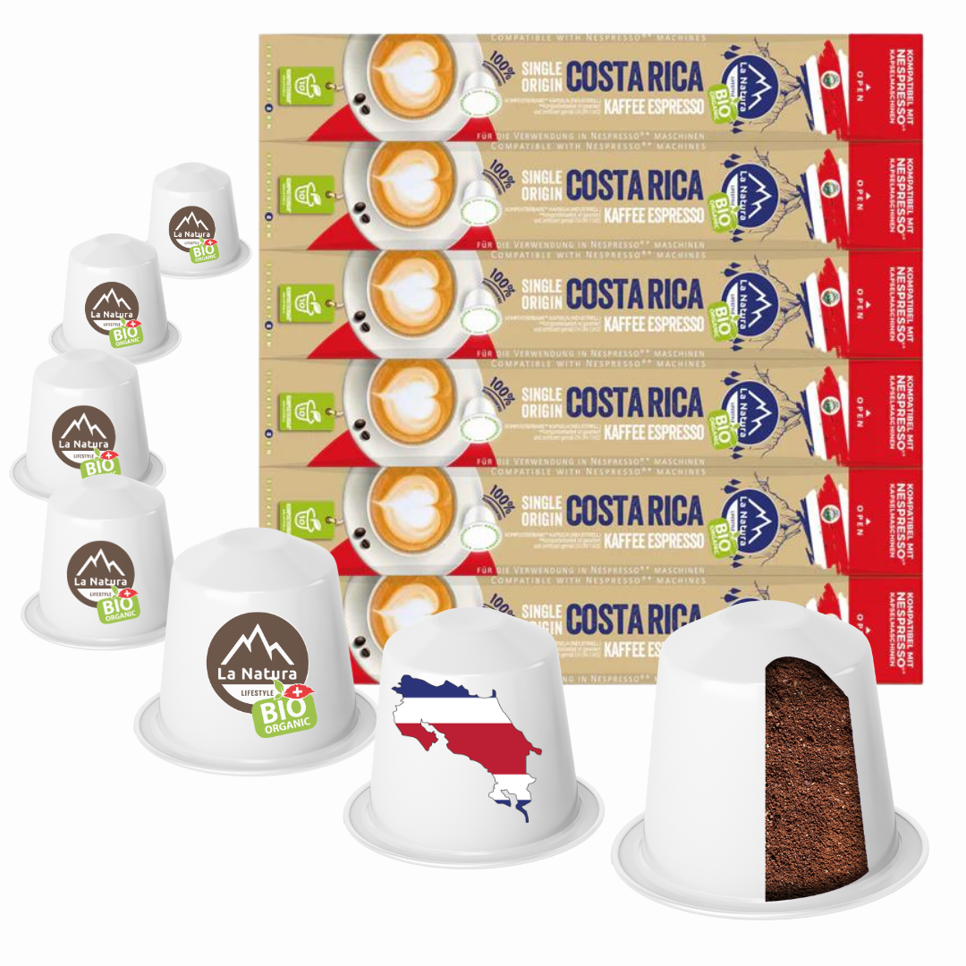 COSTA RICA Single Origin BIO Kaffeekapseln