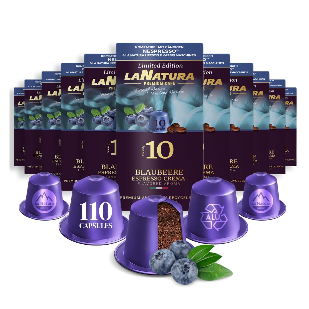 Blueberry Espresso Crema Premium Coffee Capsules