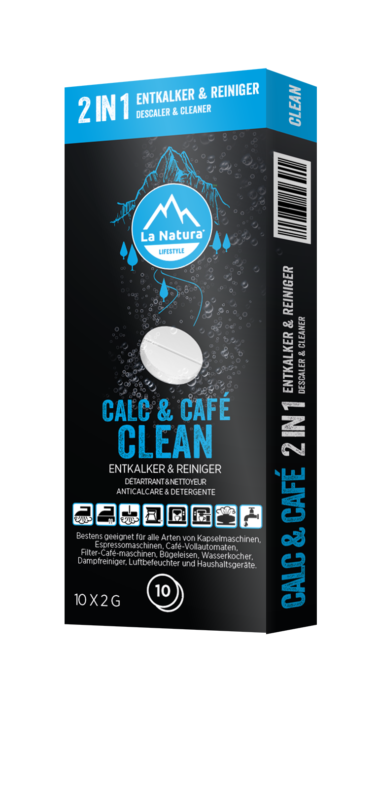 Calc and Clean Reinigungstabletten 3 in 1