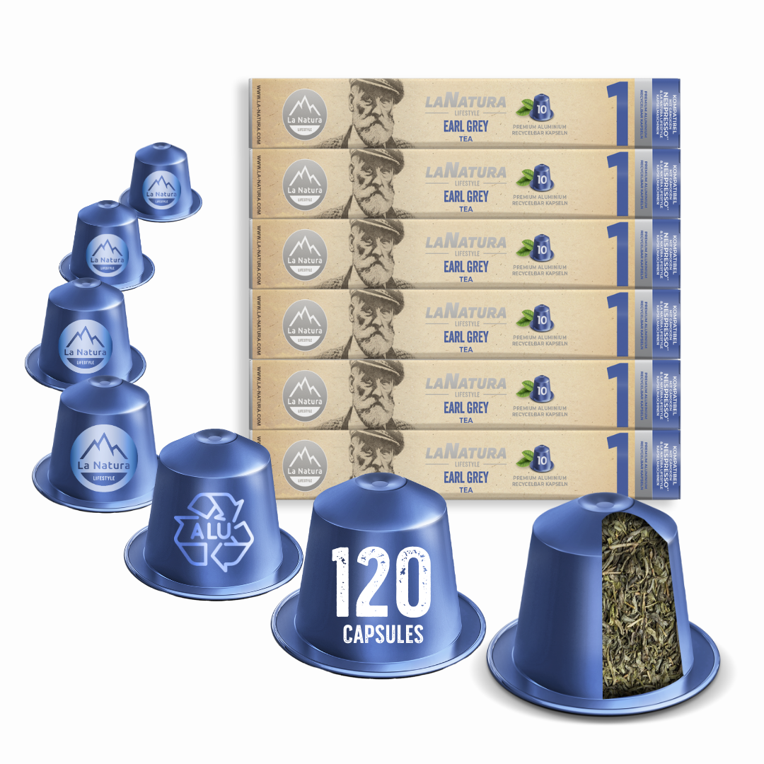 EARL GREY & CITRUS PREMIUM 120 tea capsules