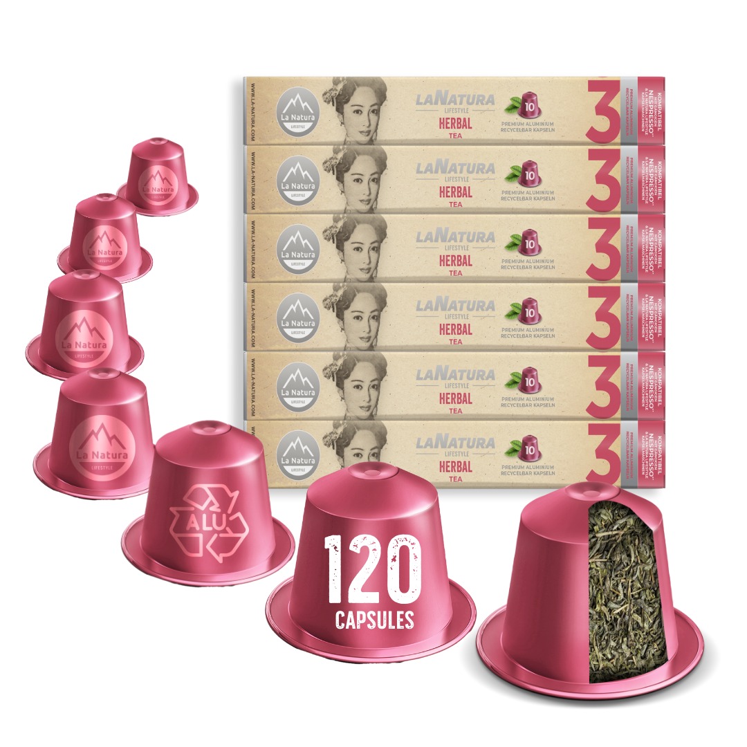 PREMIUM HERBAL TEA 120 Tea Capsules