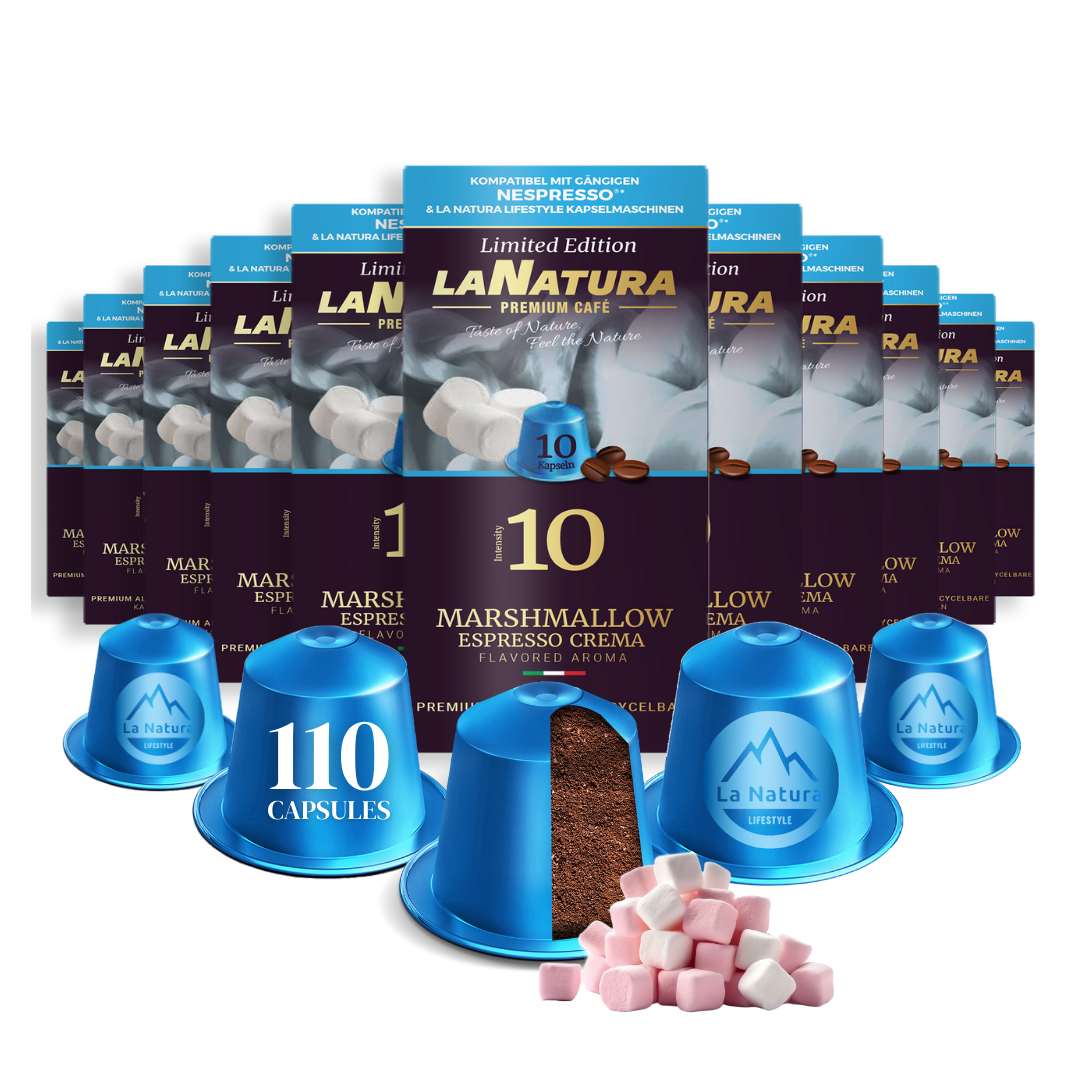 Marshmallow Espresso Crema Premium Coffee Capsules