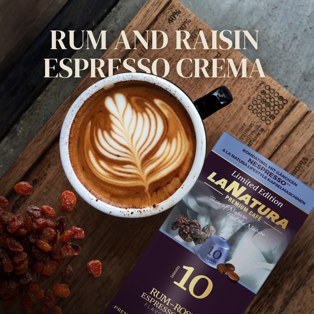 Vanilla Espresso Crema Premium Coffee Capsules