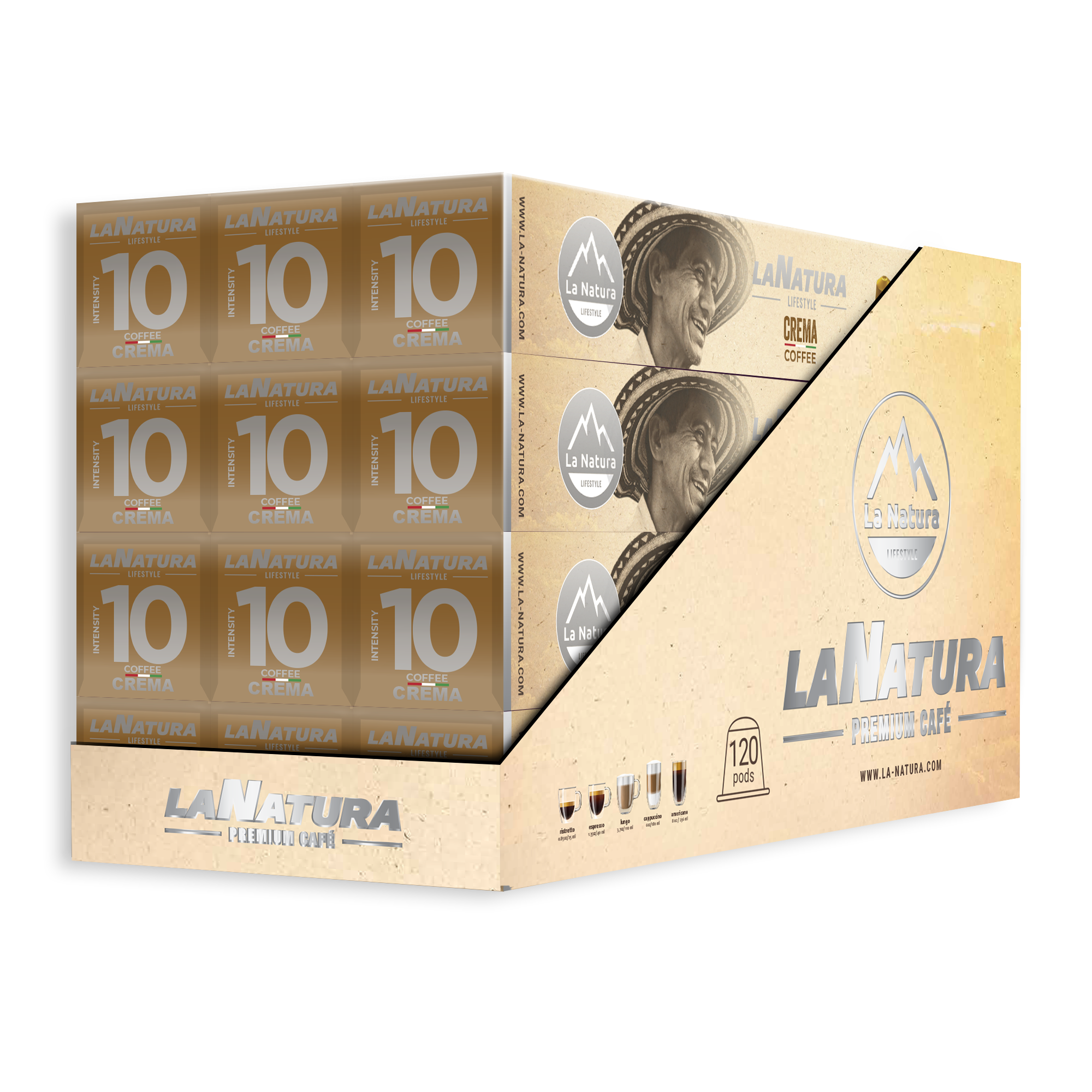 CREMA Premium 120 Kaffeekapseln