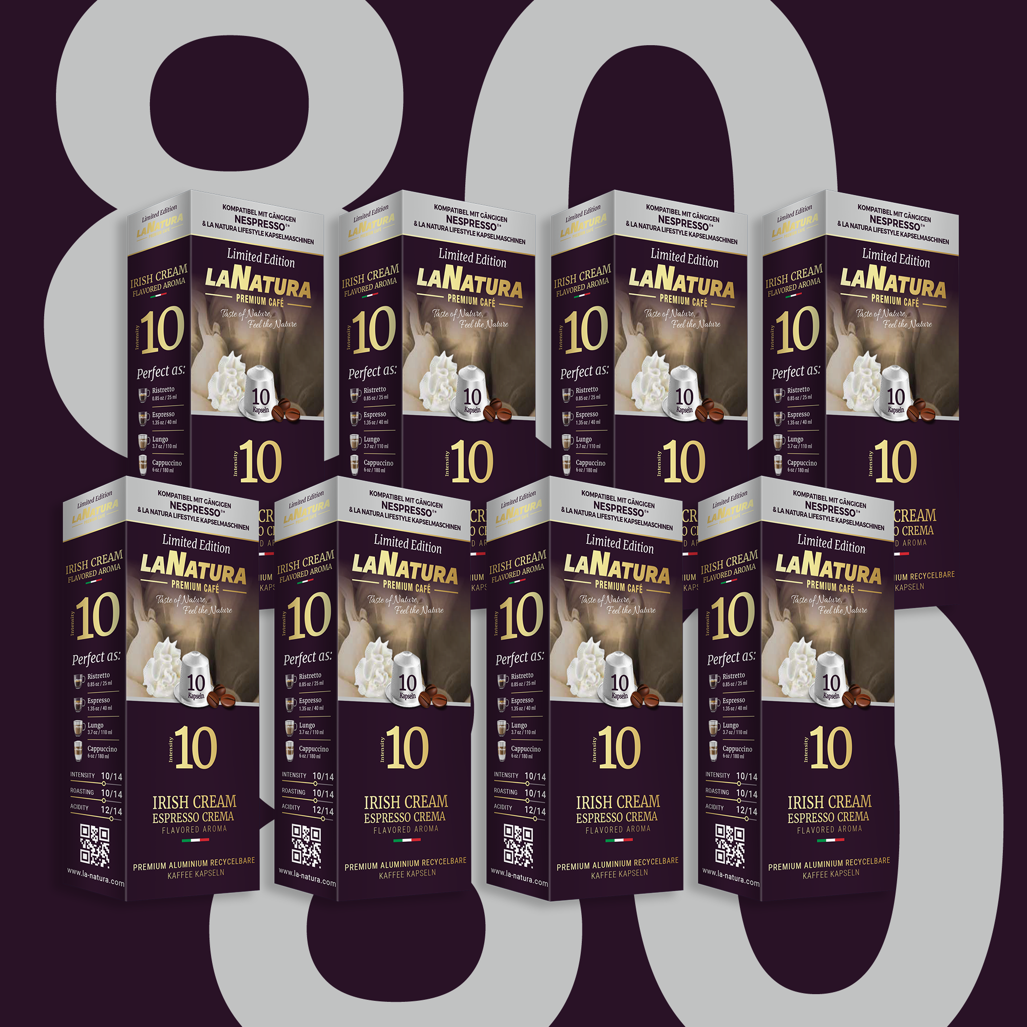 Irish Cream Espresso Crema Premium Kaffeekapseln