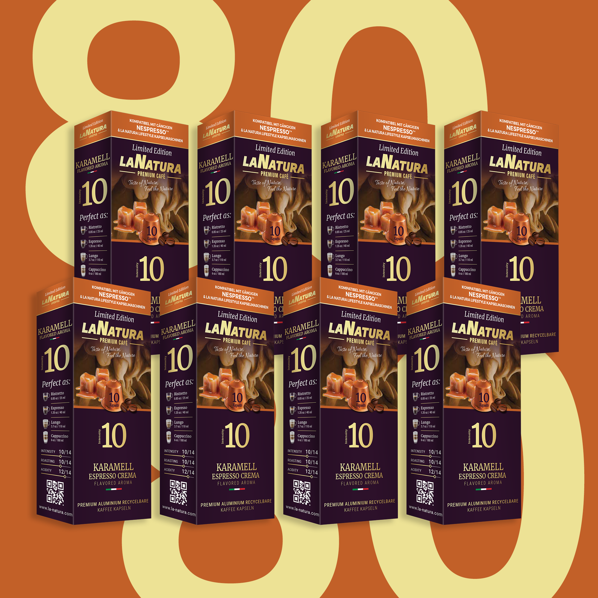 Karamell Espresso Crema Premium Kaffeekapseln