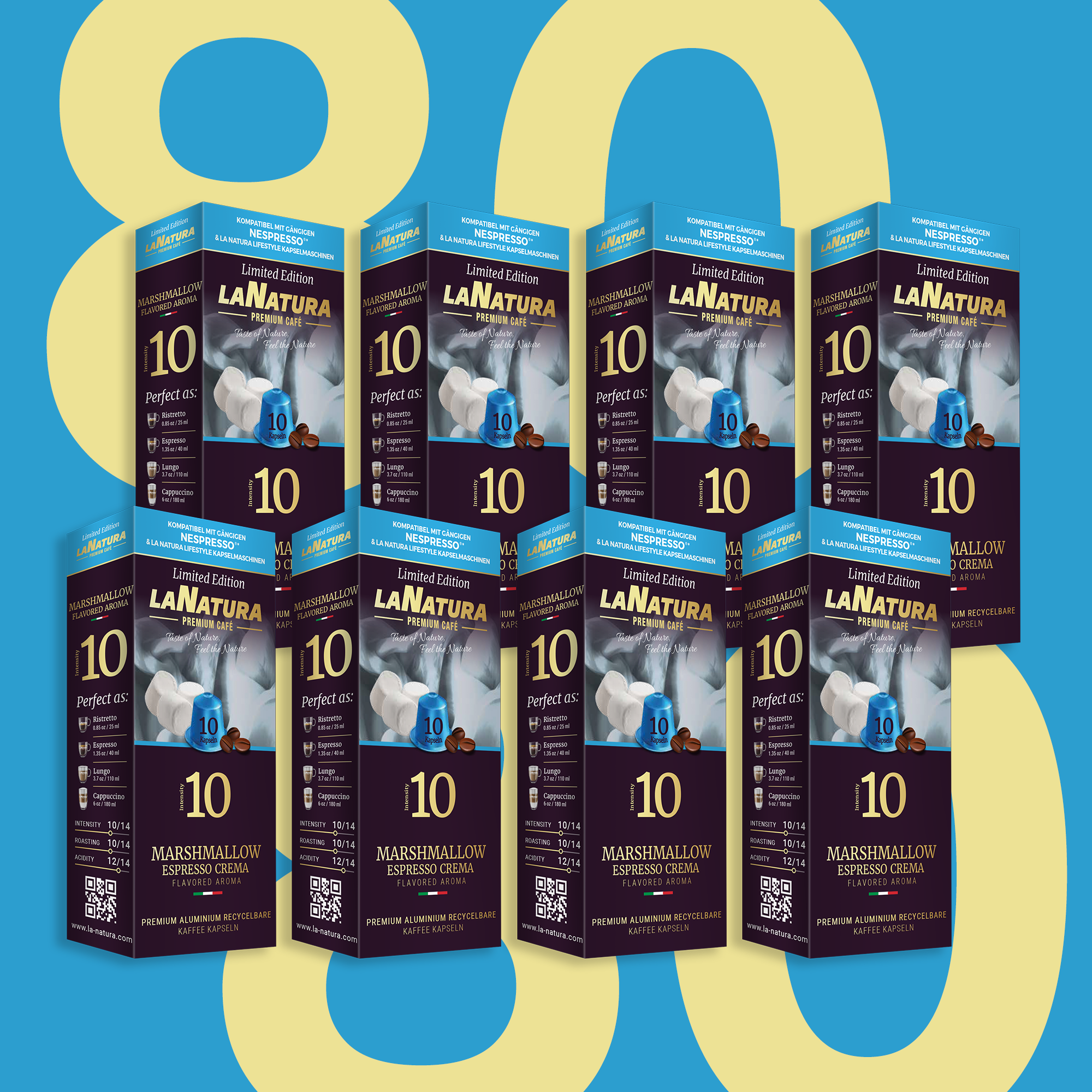 Marshmallow Espresso Crema Premium Kaffeekapseln