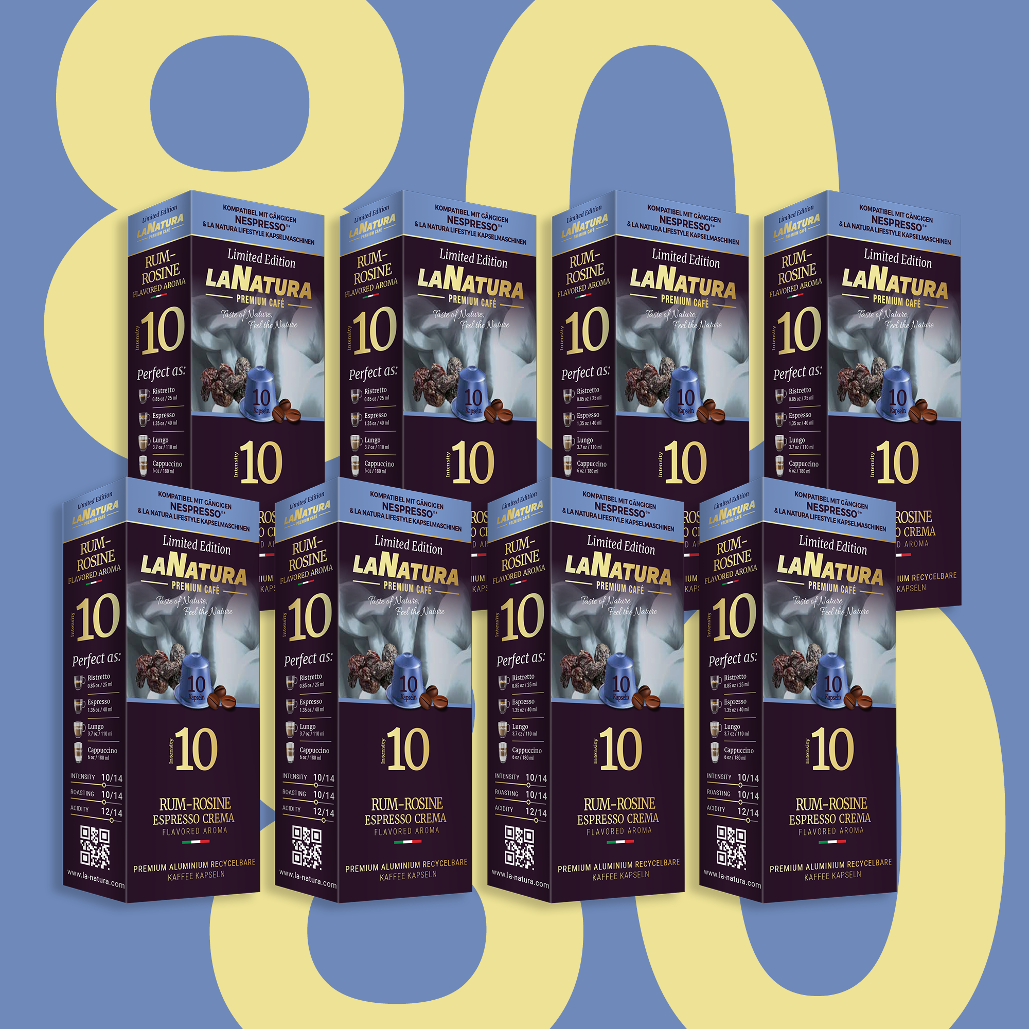 Rum Rosine Espresso Crema Premium Kaffeekapsel