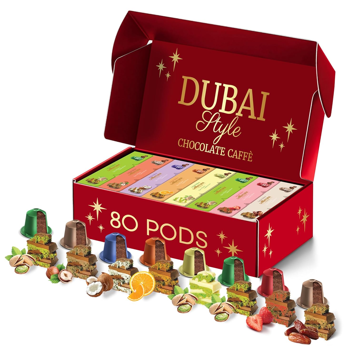 DUBAI Coffee Aroma Royal Mix – 80 Kaffeekapseln