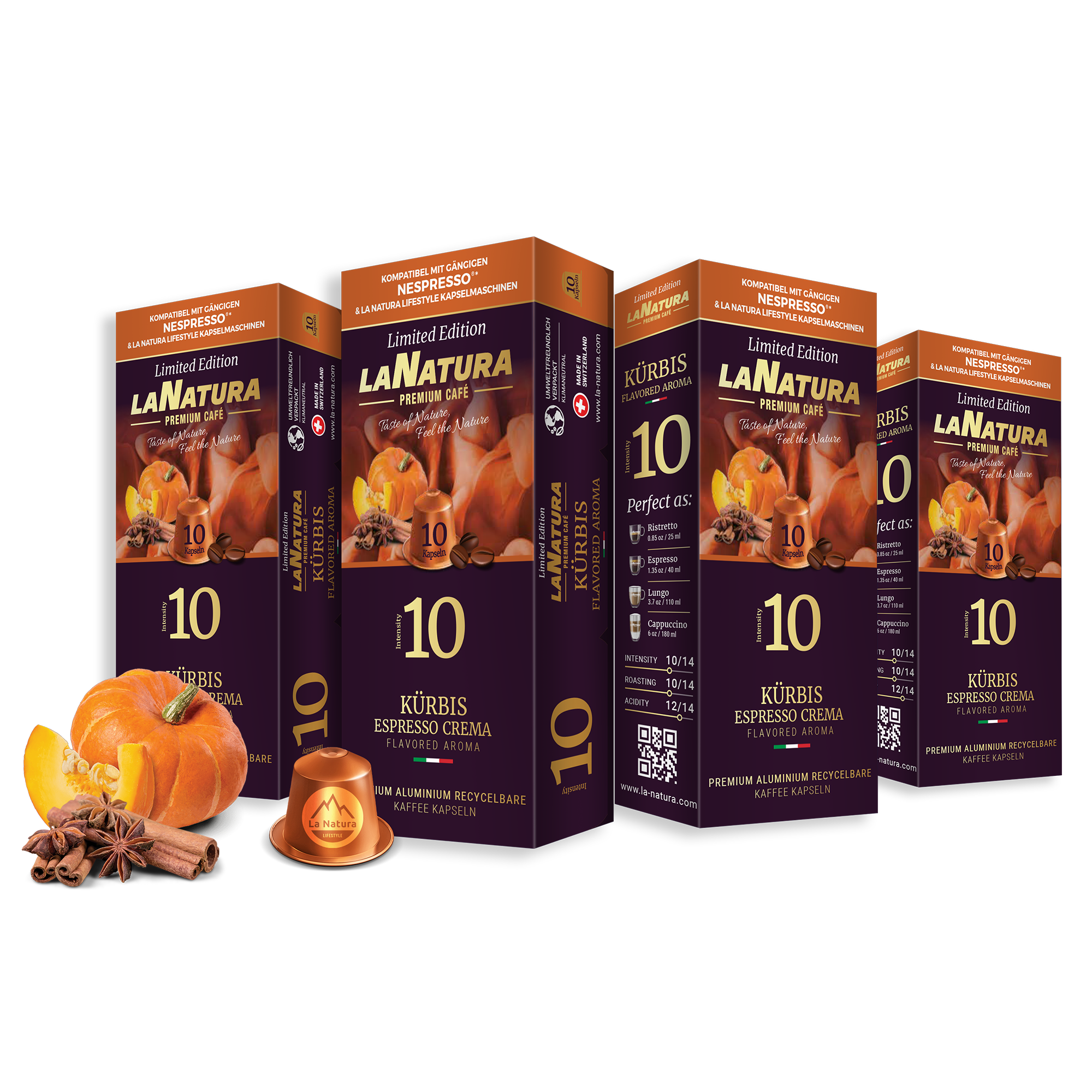 Kürbis Espresso Crema Premium Kaffeekapsel