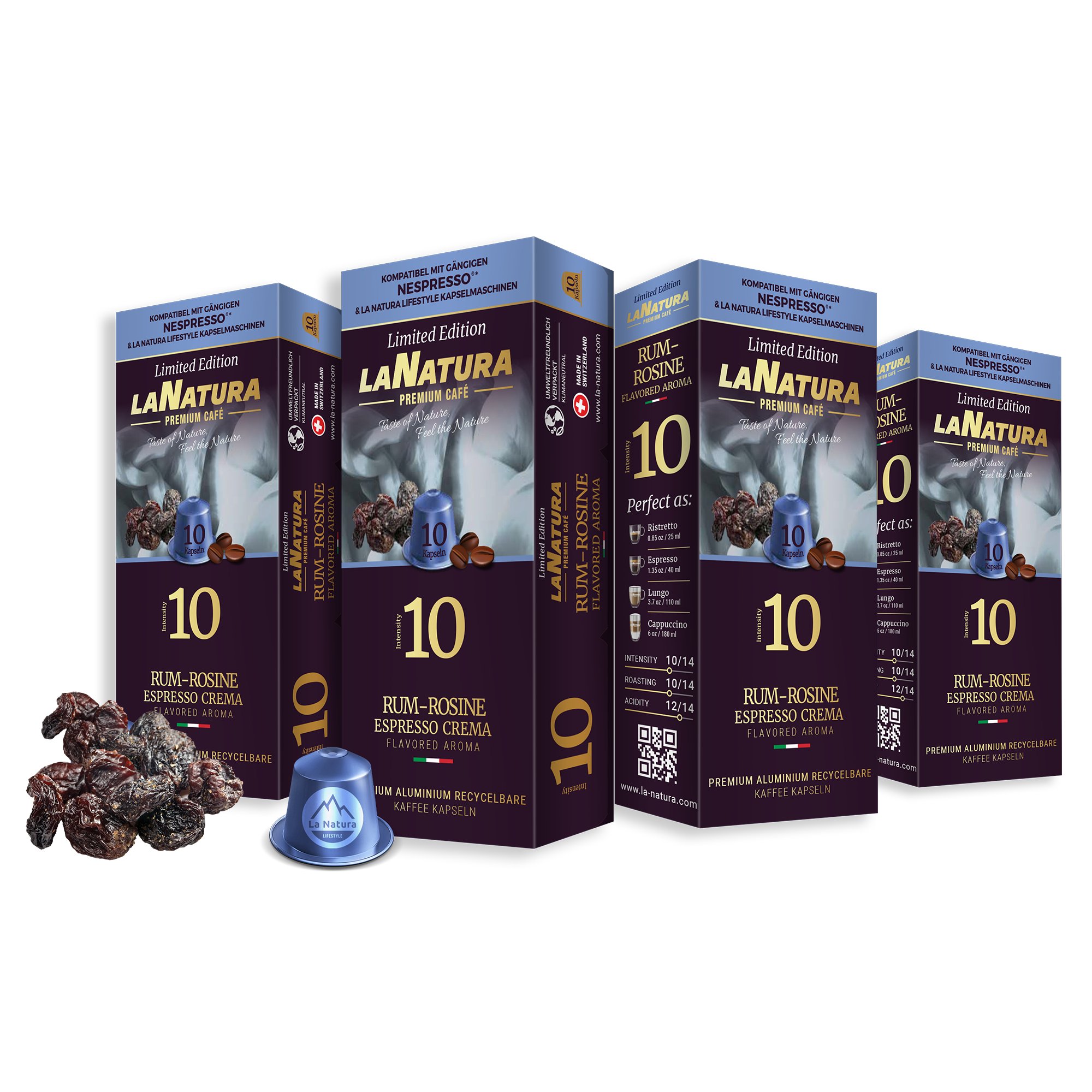 Rum Rosine Espresso Crema Premium Kaffeekapsel