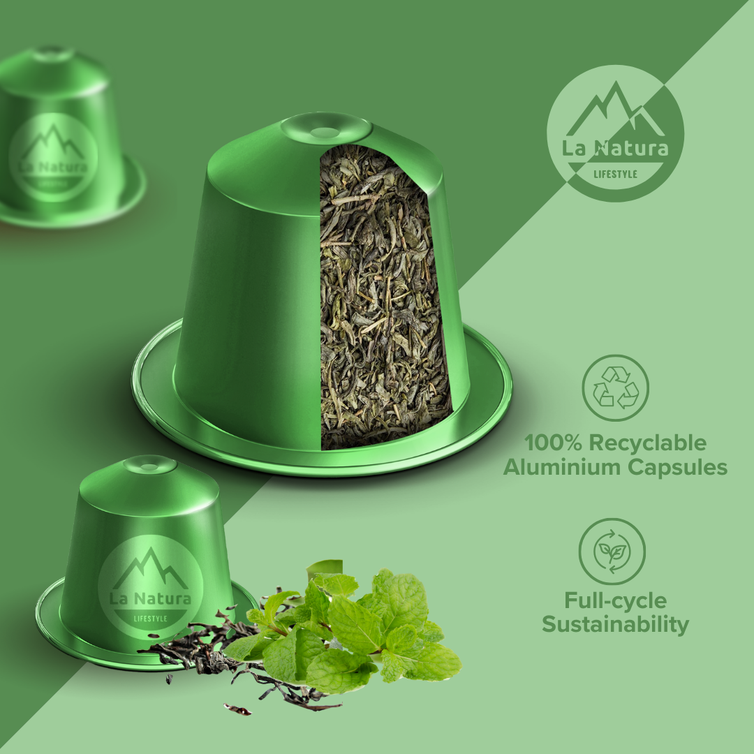 PEPPERMINT PREMIUM 120 Tea Capsules