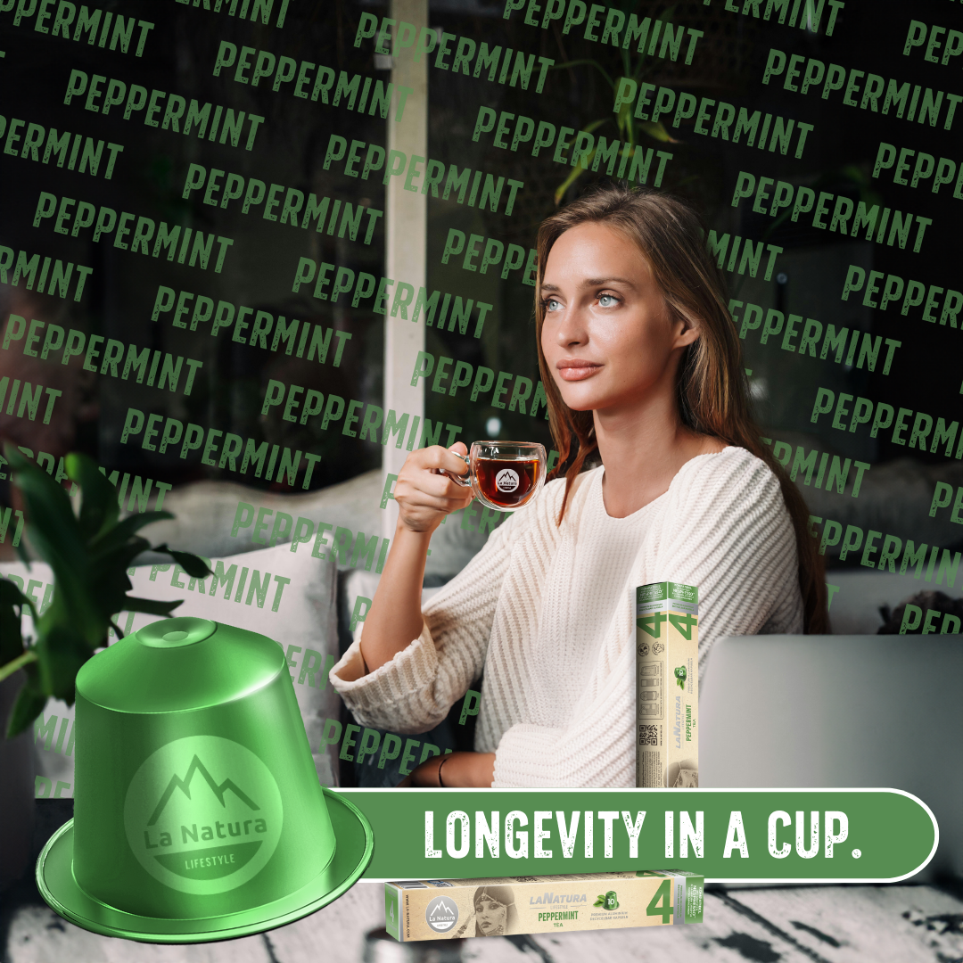 PEPPERMINT PREMIUM 120 Tea Capsules