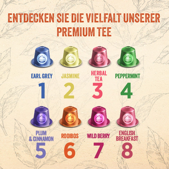 ROOIBOS PREMIUM BOX 100 Teekapseln