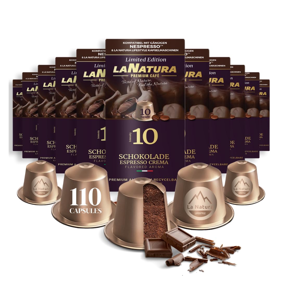 Schokolade Espresso Crema Premium Kaffeekapseln