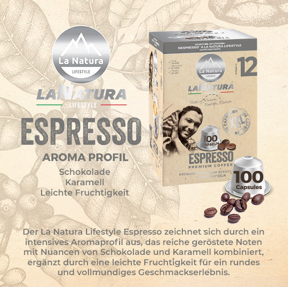 ESPRESSO PREMIUM BOX 100 Kaffeekapseln