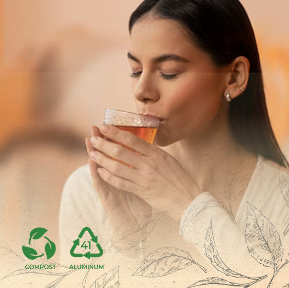 Capsules de thé MENTHE POIVRÉE BIO
