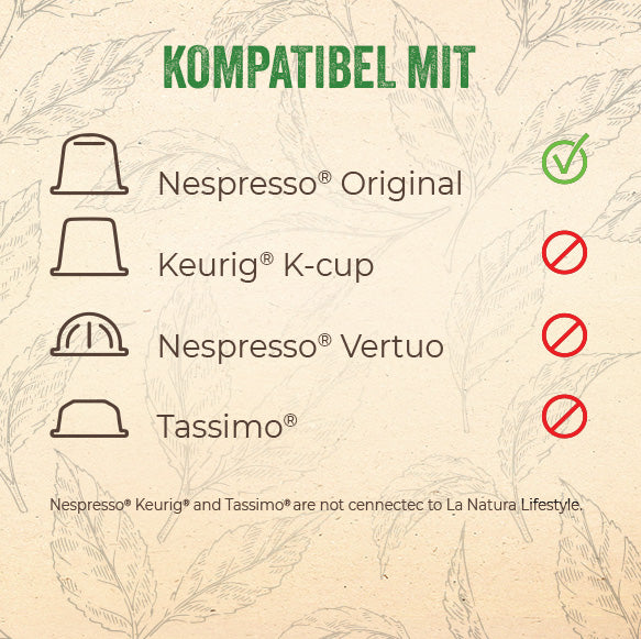 Capsules de thé MENTHE POIVRÉE BIO