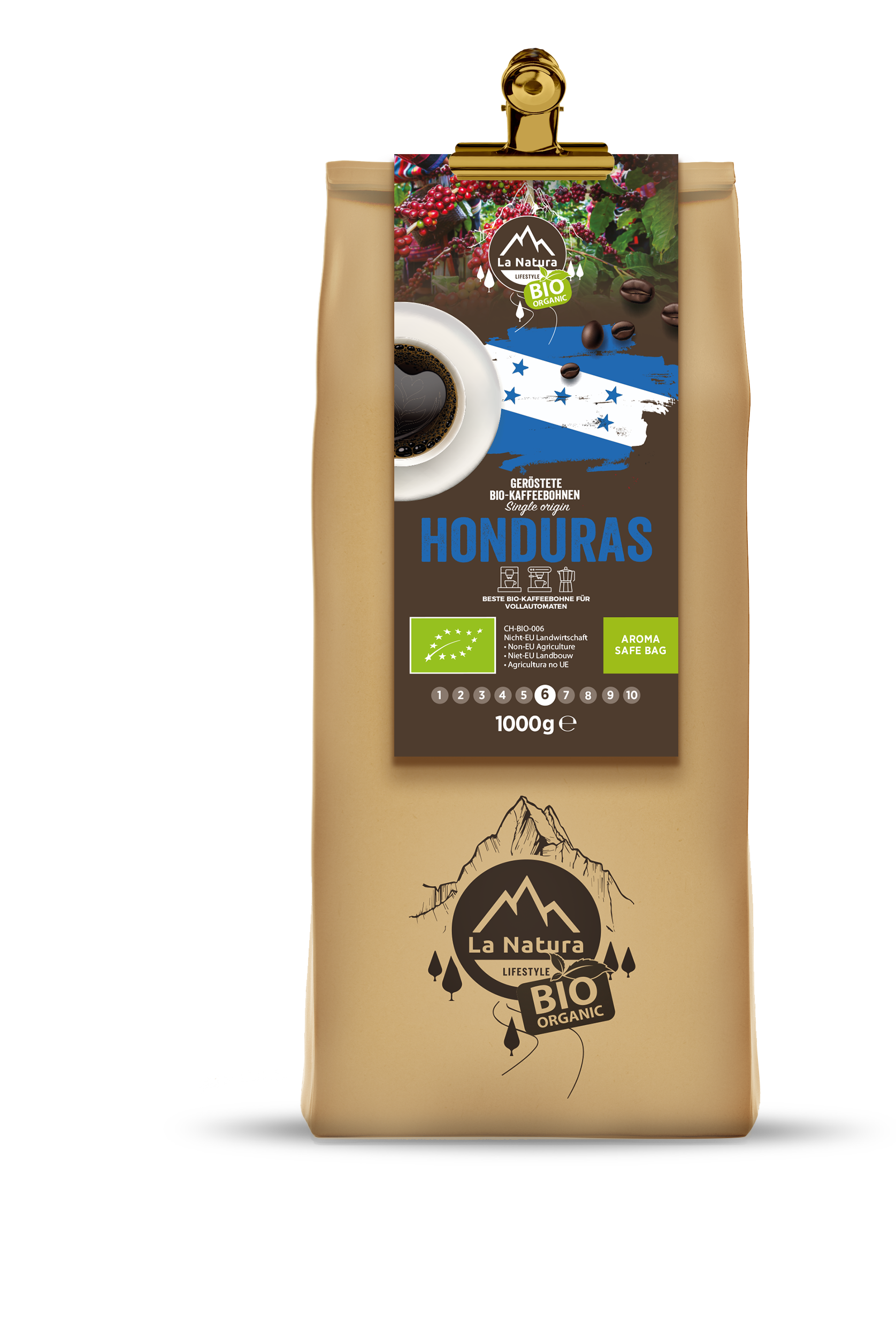 HONDURAS BIO Kaffee Bohne