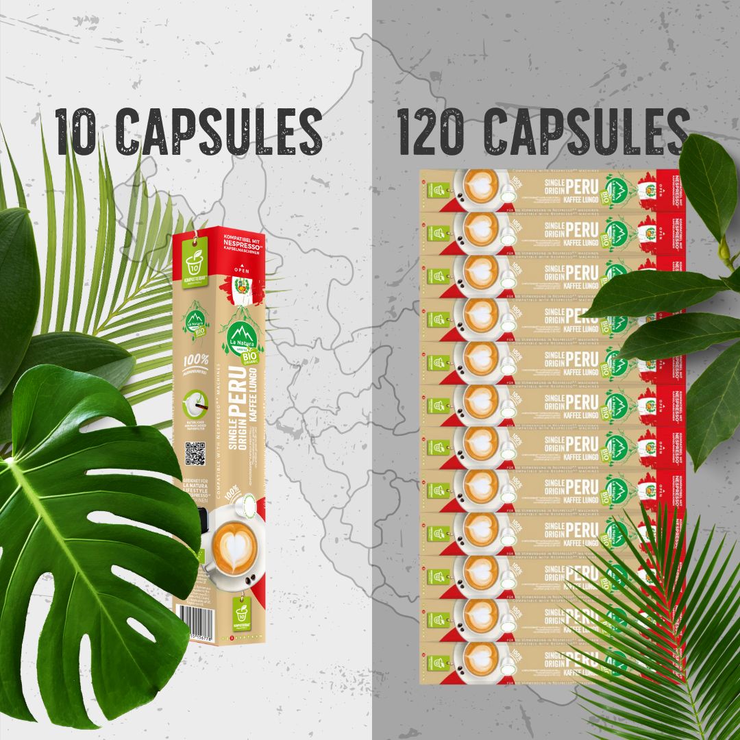 PERU Single Origin BIO coffee capsules