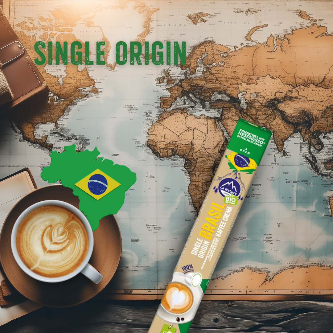 Capsules de café BIO Origine Unique BRASIL