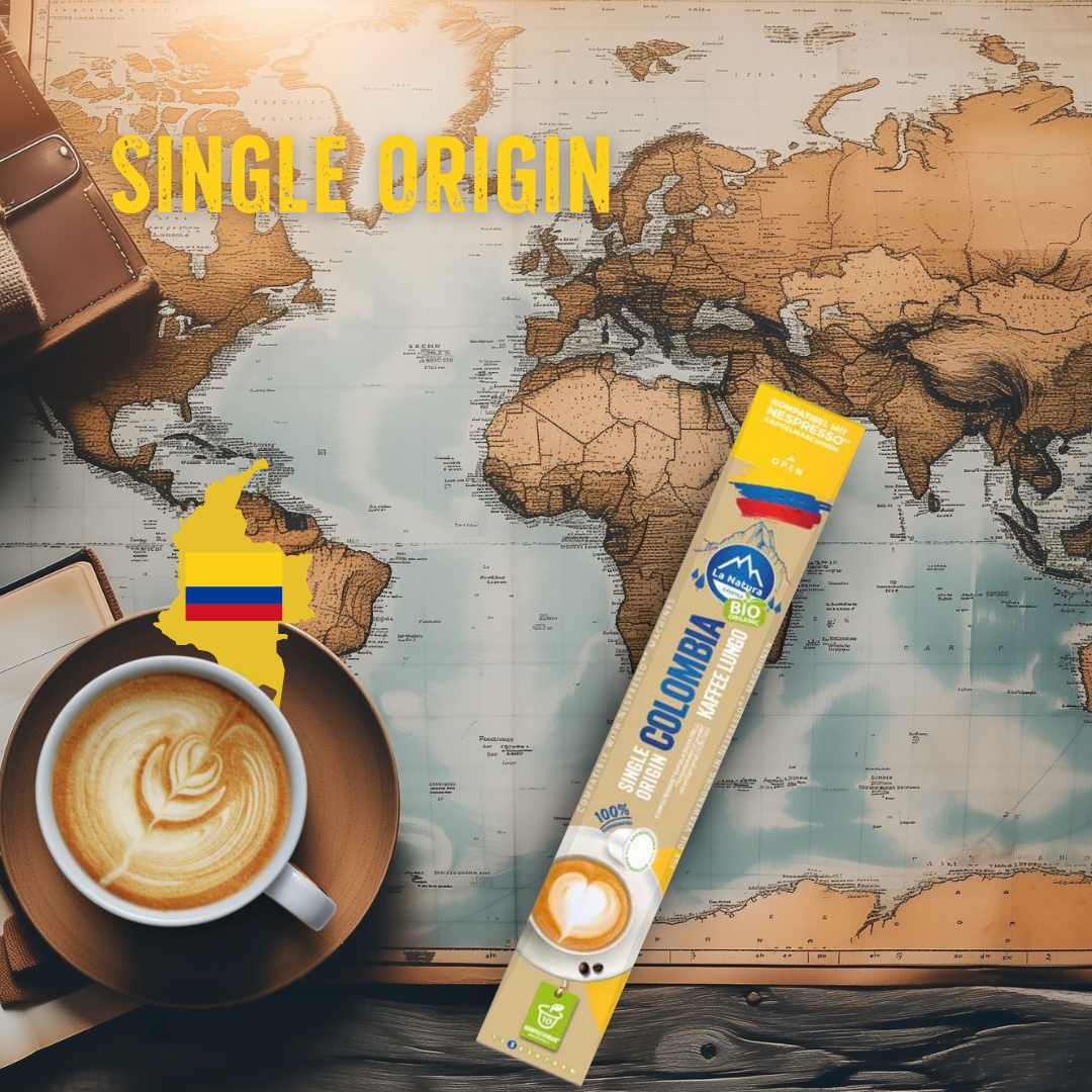 COLOMBIA Single Origin ORGANIC coffee capsules