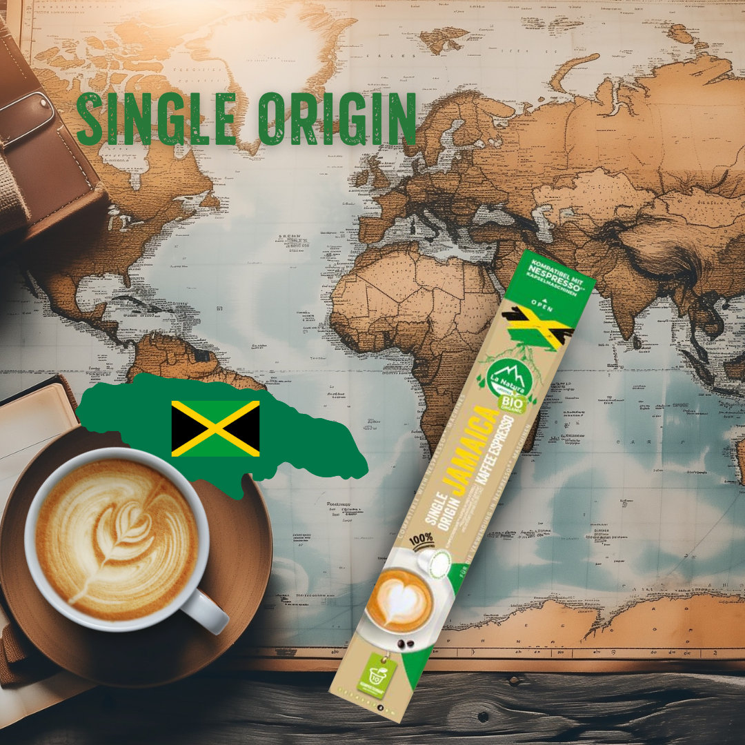 JAMAICA Single Origin ORGANIC coffee capsules