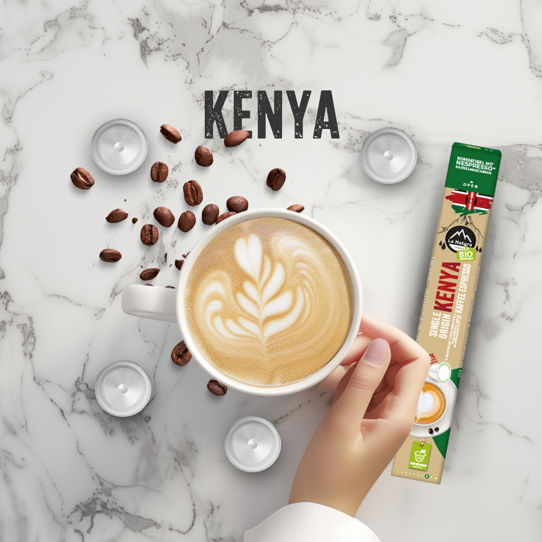 KENYA Single Origin ORGANIC Coffee Capsules