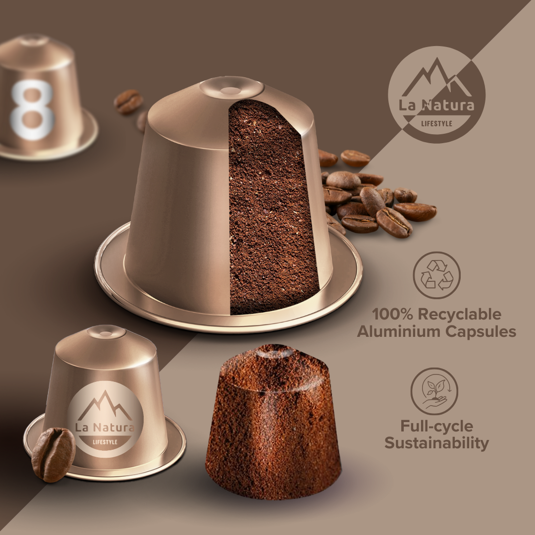 Capsules de café Lungo Forte ALU