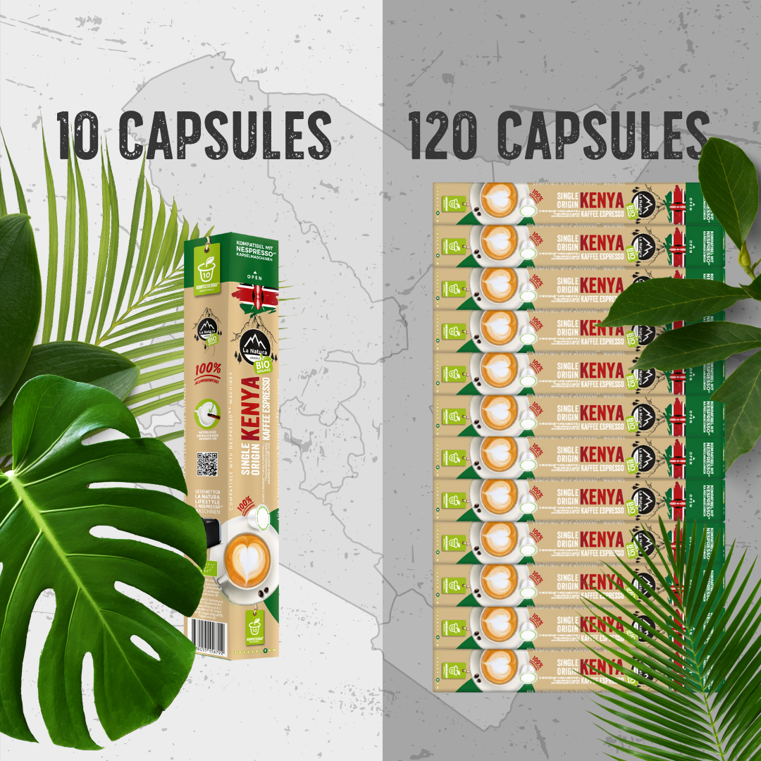 Capsules de café BIO Origine Unique KENYA