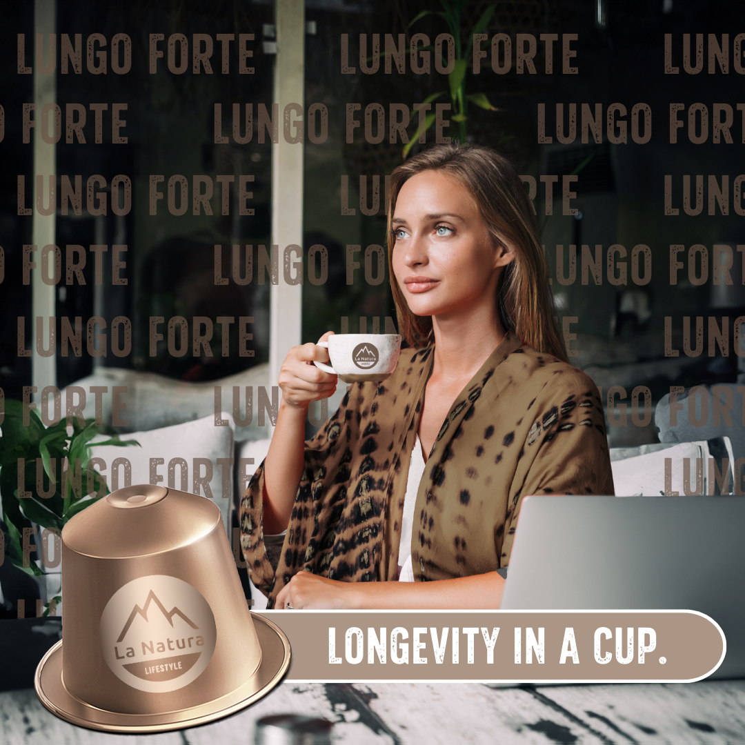 Lungo Forte ALU coffee capsules