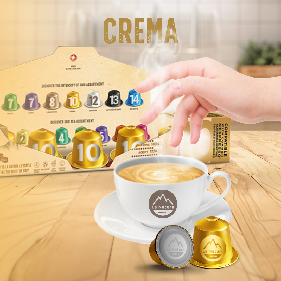 Crema ALU coffee capsules