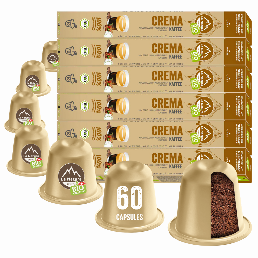 Crema BIO HK Kaffeekapseln La Natura Lifestyle