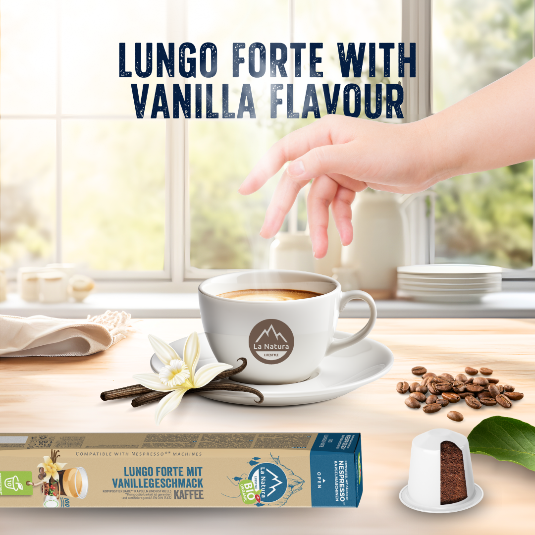 LUNGO FORTE VANILLE BIO Kaffeekapsel