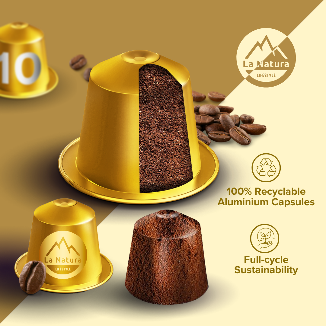 Crema ALU coffee capsules