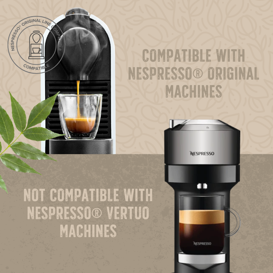 LUNGO FORTE BIO coffee capsules