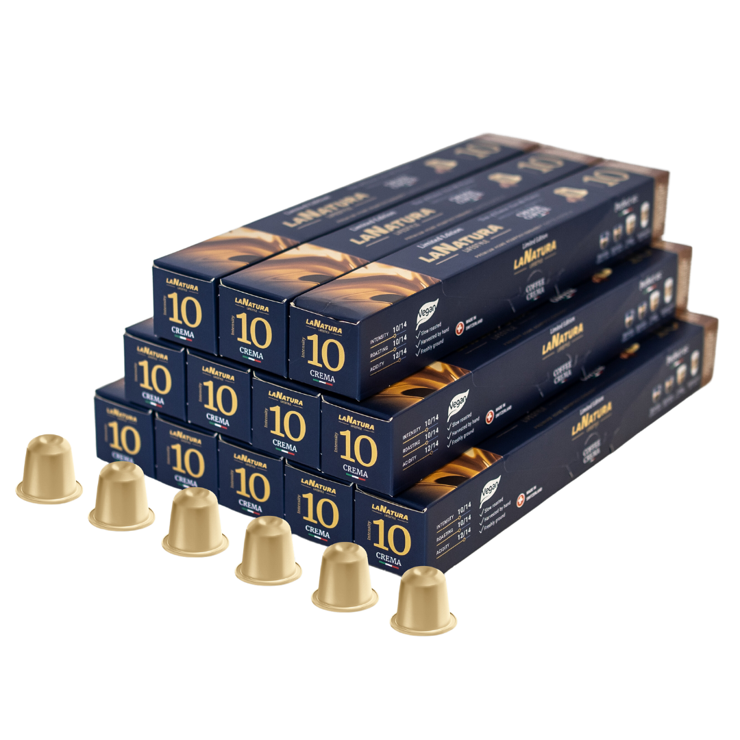 Capsules de café premium CREMA LUX