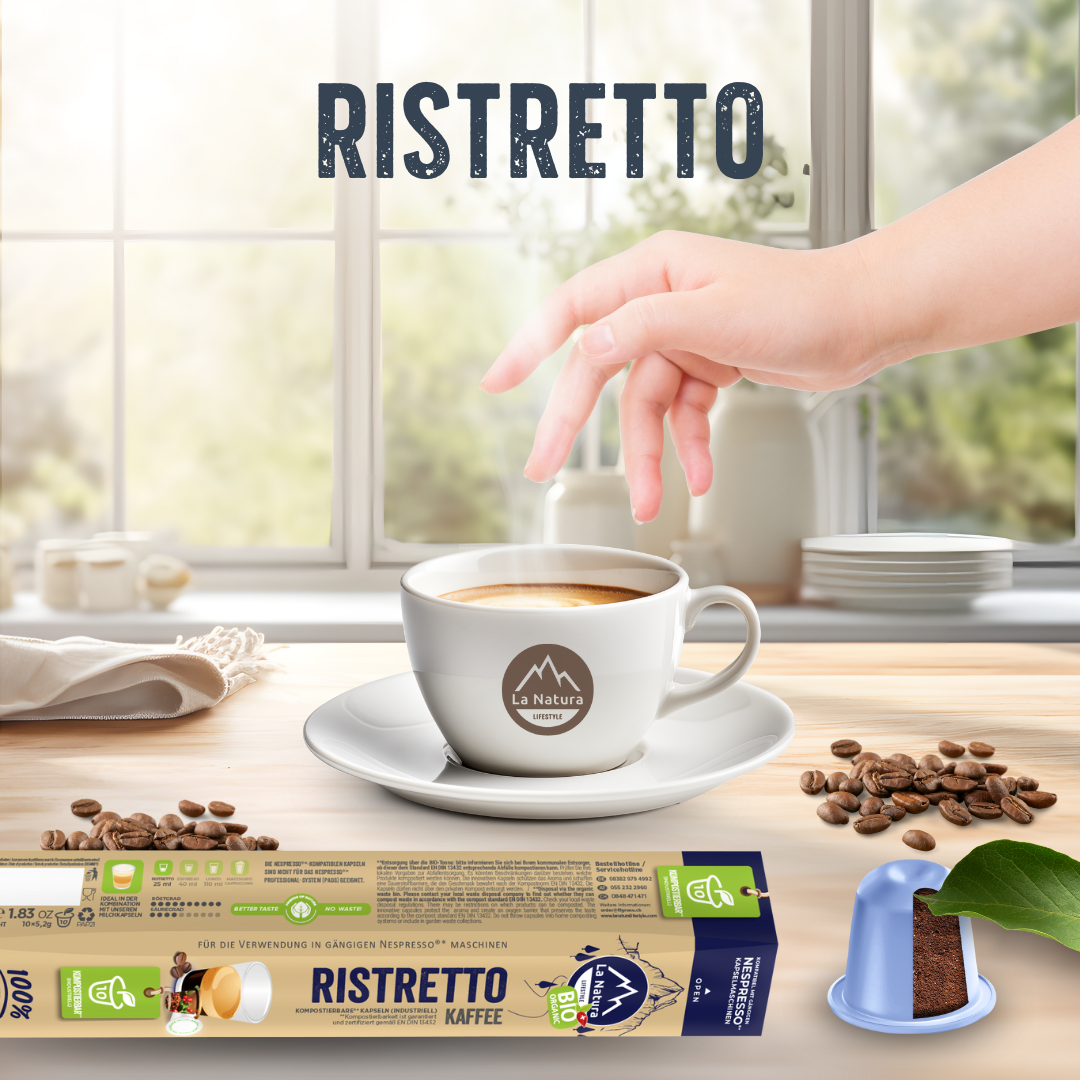 RISTRETTO BIO coffee capsules