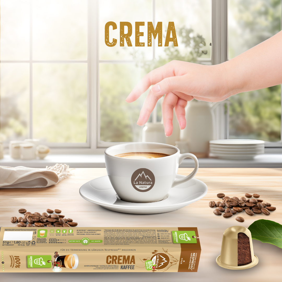 Crema BIO HK Kaffeekapseln La Natura Lifestyle