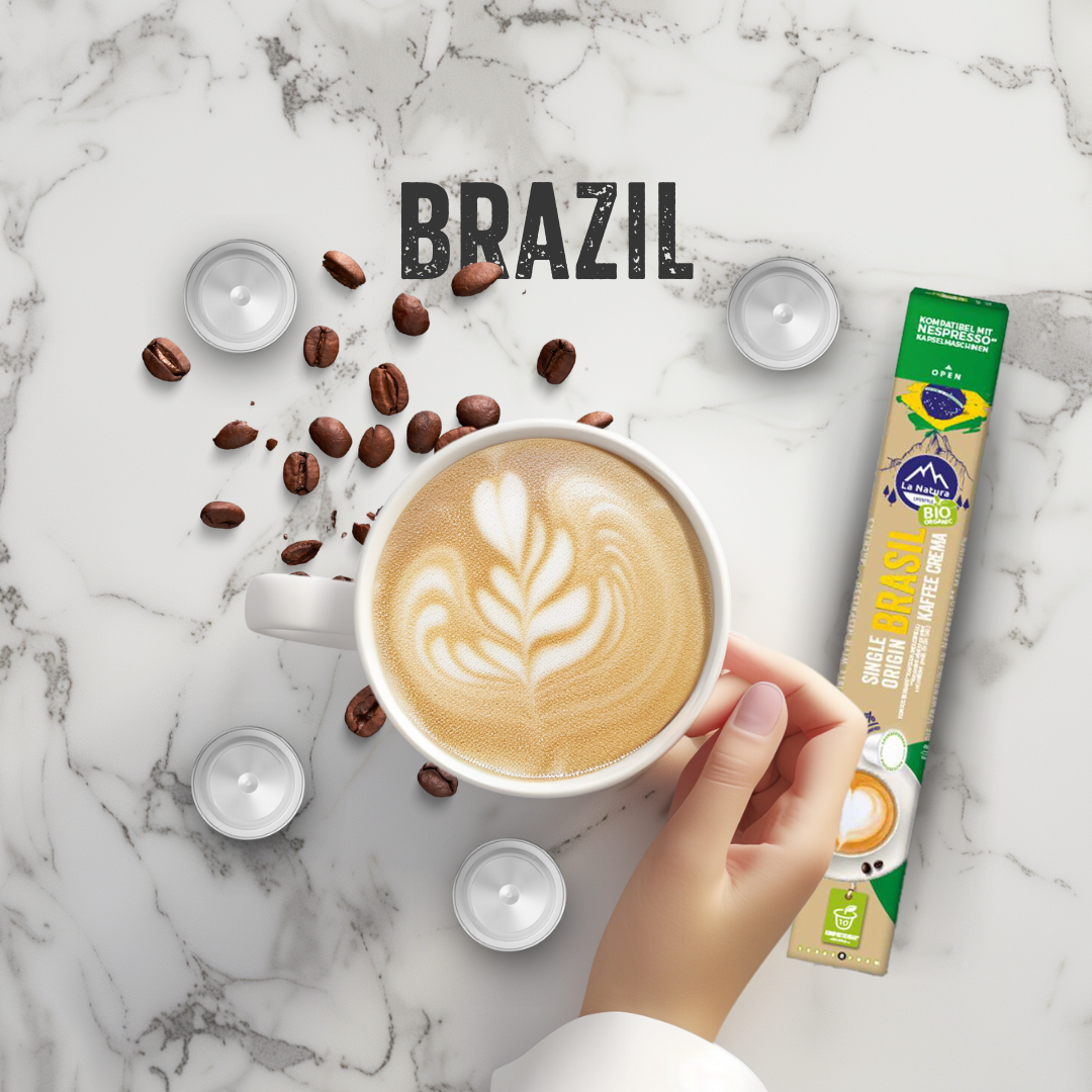 BRASIL Single Origin ORGANIC Coffee Capsules