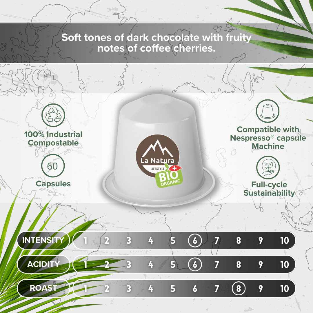 MEXICO Single Origin ORGANIC coffee capsules