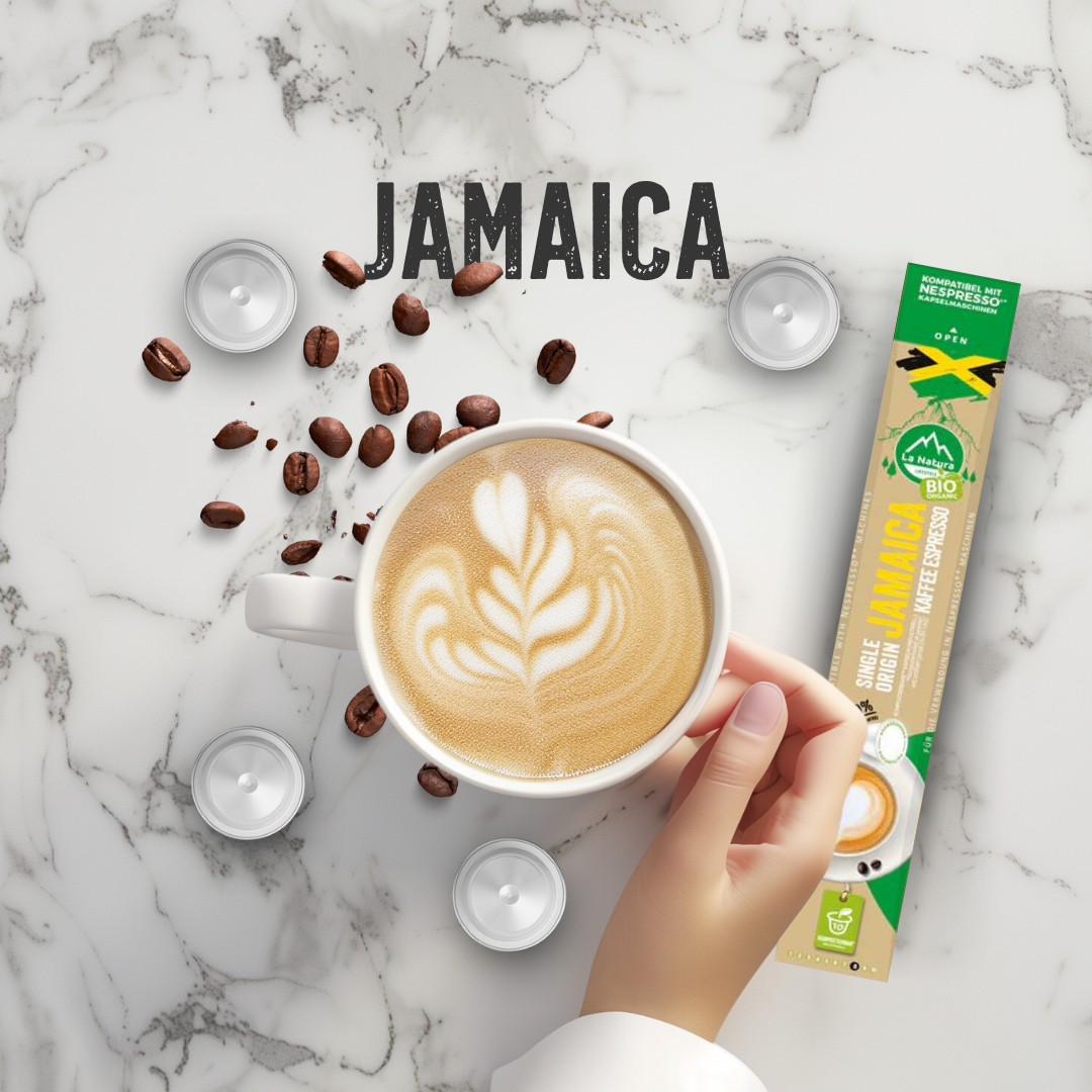 JAMAICA Single Origin ORGANIC coffee capsules