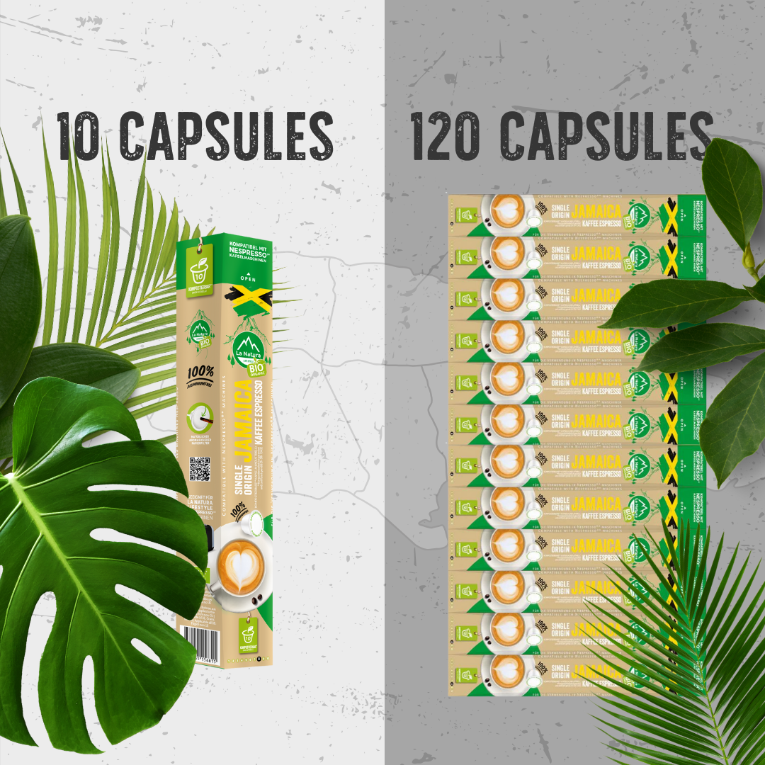 Capsules de café BIO Origine Unique JAMAÏQUE