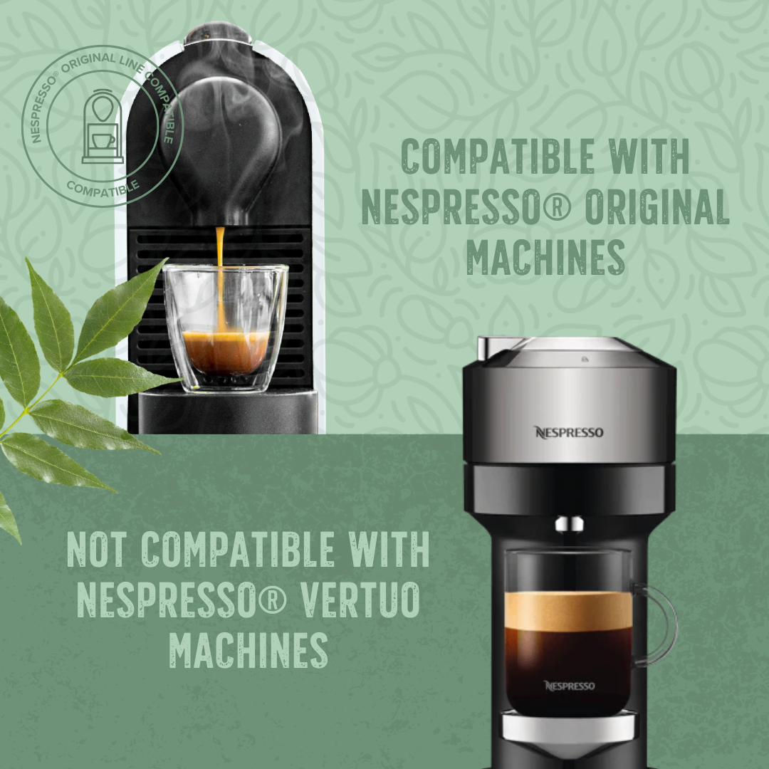 DECAF ESPRESSO BIO coffee capsules